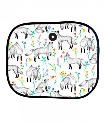 ม่านบังแดด Fox art sunshade